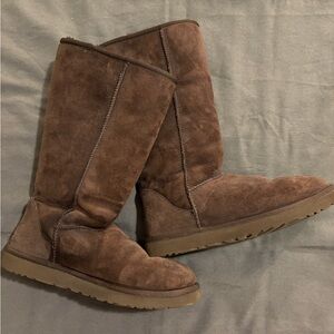 UGG Chocolate Suede Boots